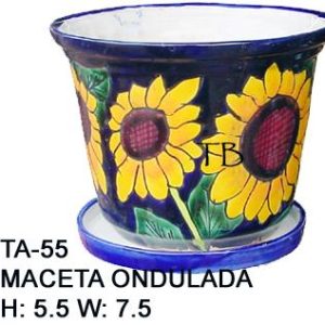 Maceta ondulada TA-55